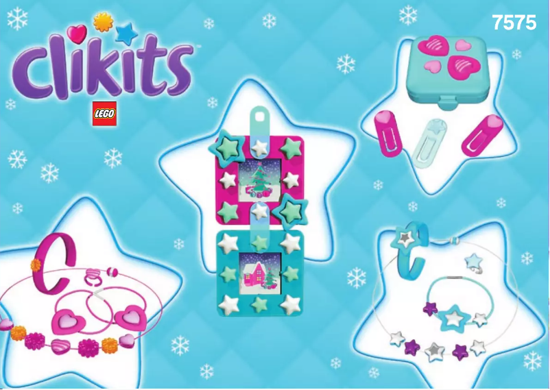 Page n°1 - Manuel utilisateur Lego Clikits 7575