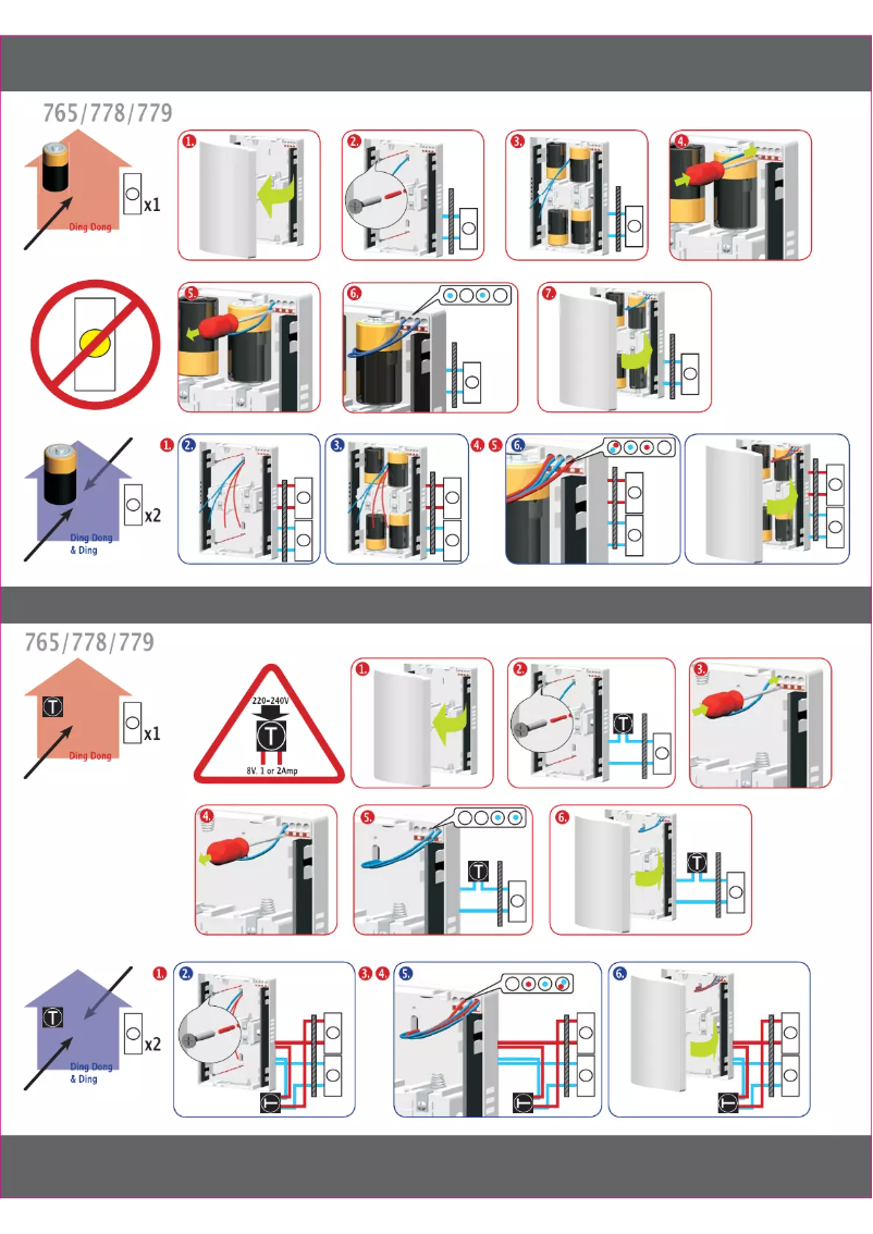 Page 1 de la notice Manuel utilisateur Byron 765