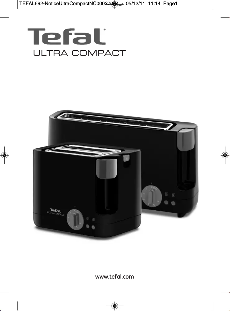 Page n°1 - Manuel utilisateur Tefal Ultra Compact TL2108AU