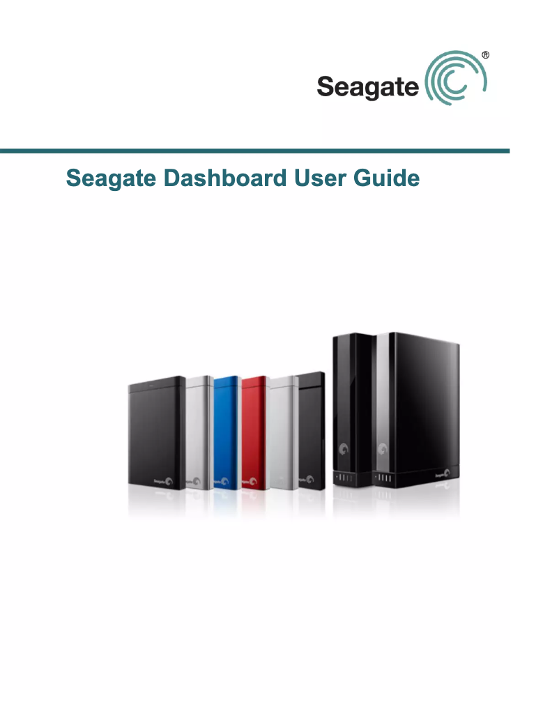 Page n°1 - Manuel utilisateur Seagate Backup Plus Ultra Slim