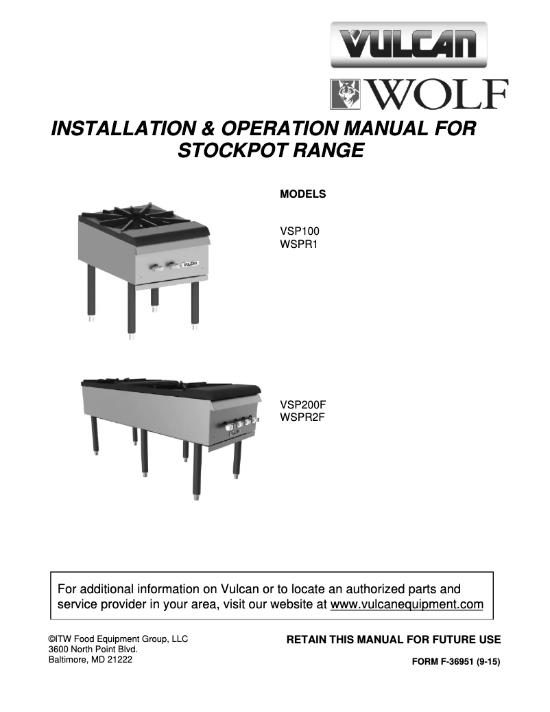 Page n°1 - Manuel utilisateur Wolf WSPR1