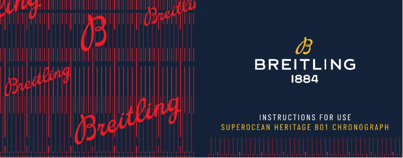 Image de la première page du manuel de l'appareil Superocean Heritage B01 Chronograph