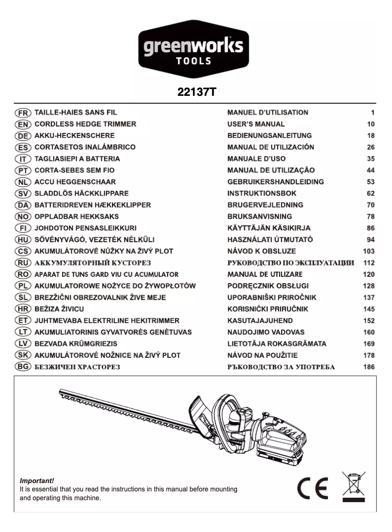 Image de la première page du manuel de l'appareil G24HT57