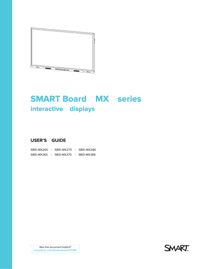 Page 1 de la notice Manuel utilisateur Smart SBID-MX265