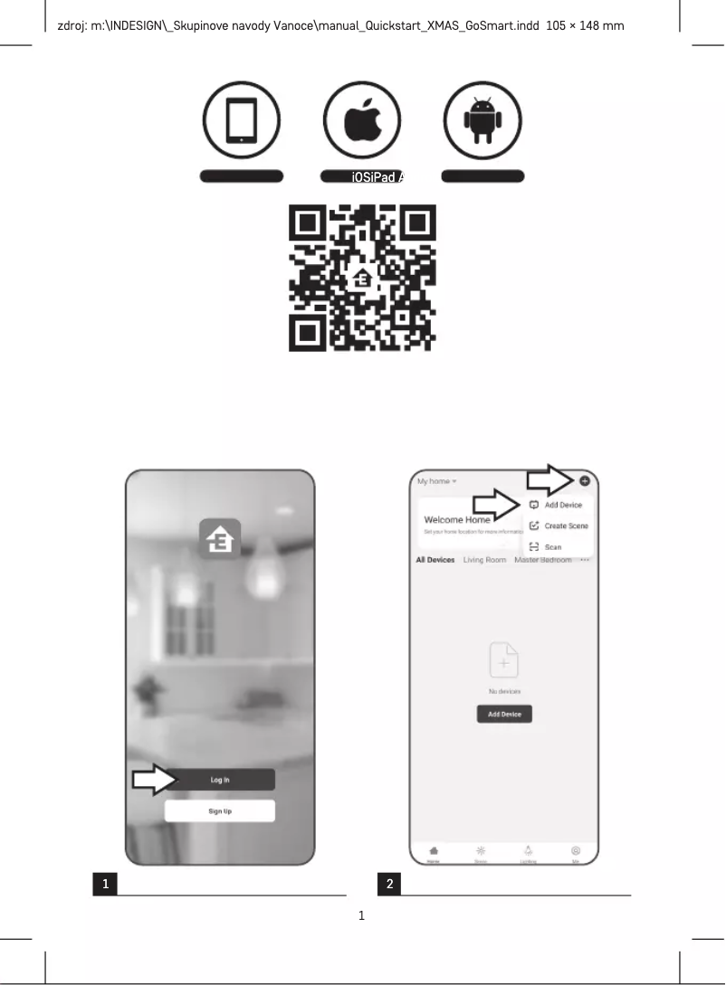 Imagen de la primera página del manual del dispositivo D4ZR01