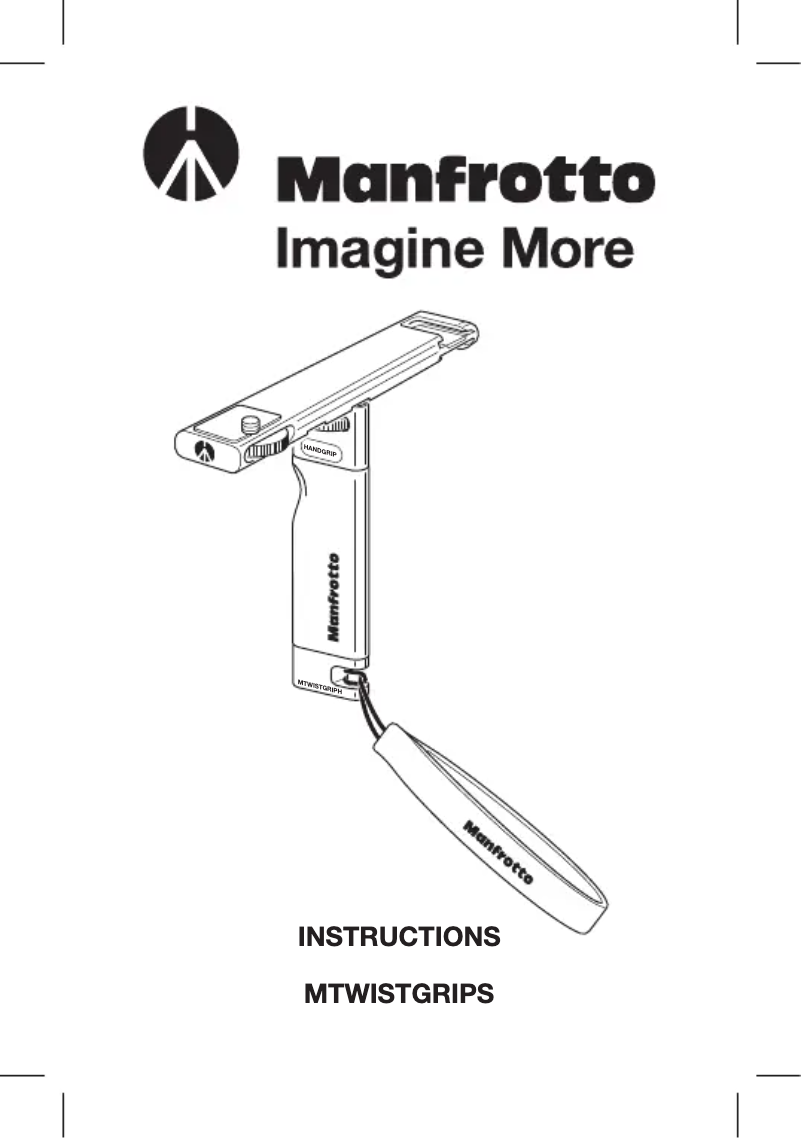 Page 1 de la notice Manuel utilisateur Manfrotto MTWISTGRIPS