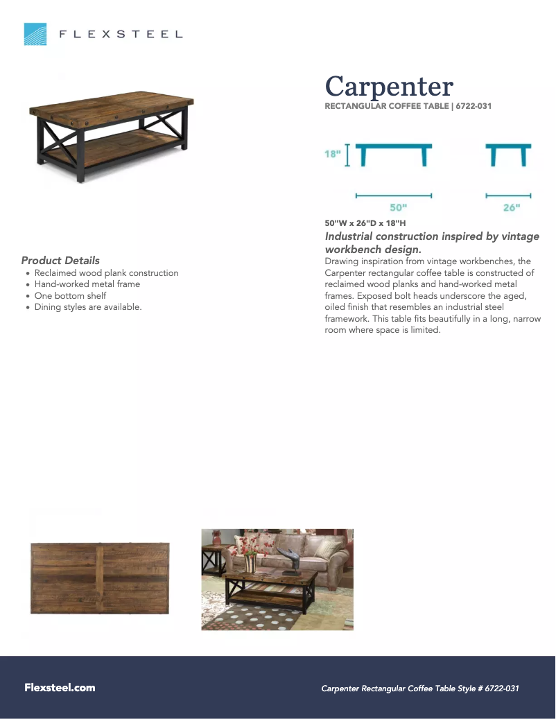 Image de la première page du manuel de l'appareil Carpenter 6722-031