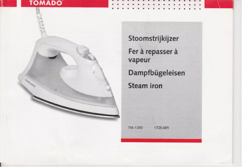 Page n°1 - Manuel utilisateur Tomado TM-1283