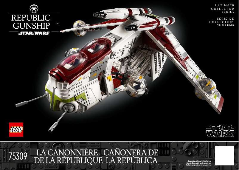 Image de la première page du manuel de l'appareil Star Wars 75309