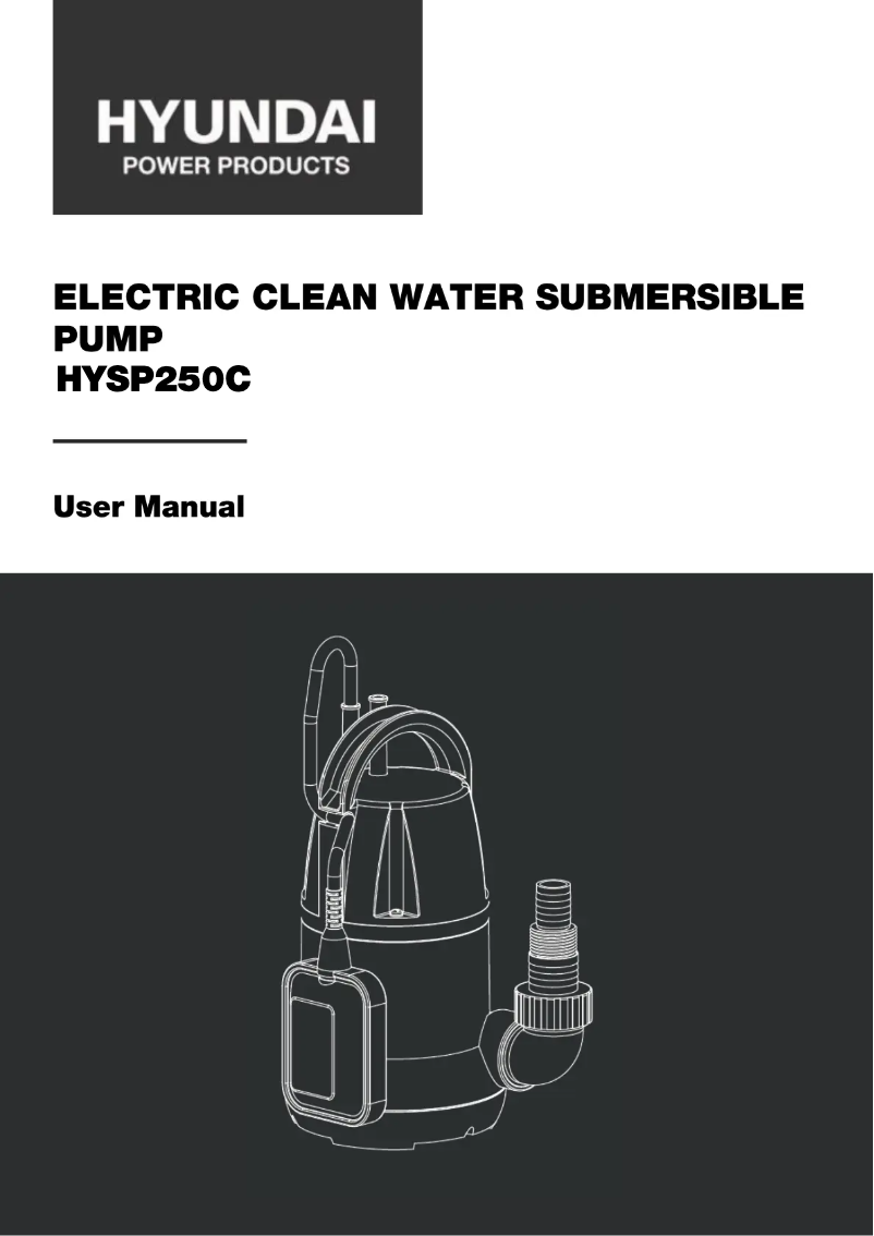 Page 1 de la notice Manuel utilisateur Hyundai HYSP250C