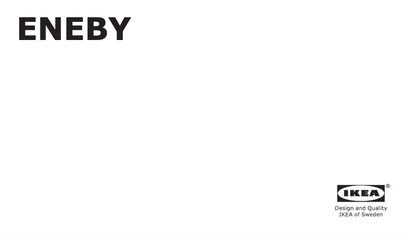 Image de la première page du manuel de l'appareil ENEBY 004.762.10