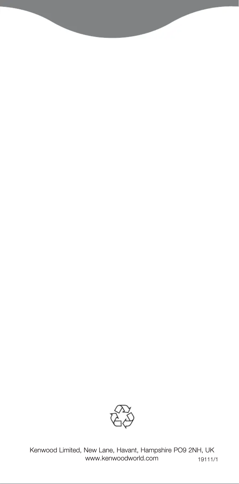 Page 1 de la notice Manuel utilisateur Kenwood kMix AX642