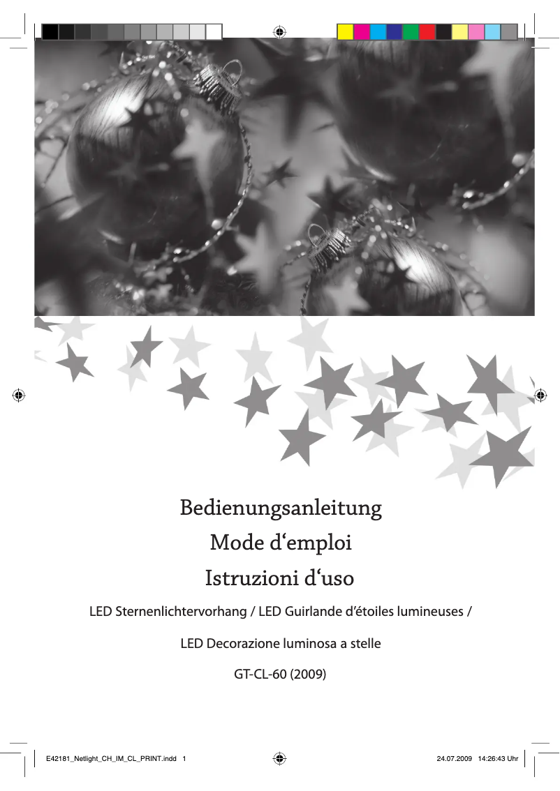 Page 1 de la notice Manuel utilisateur GlobalTronics GT-IL-100