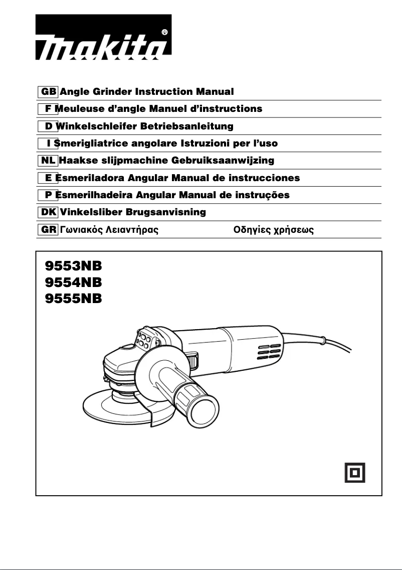 Image de la première page du manuel de l'appareil 9553NB