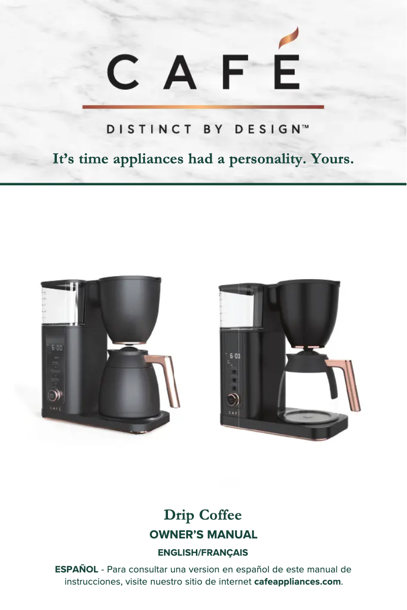 Image de la première page du manuel de l'appareil C7CDABS4RW3