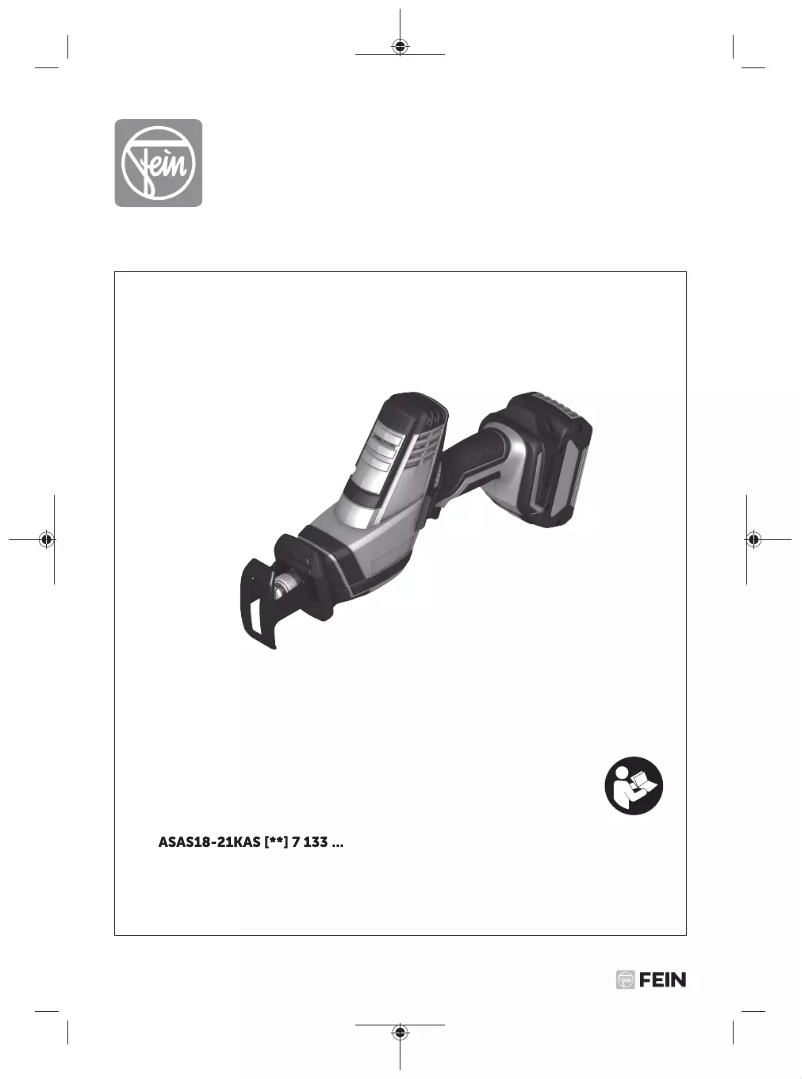 Page 1 de la notice Manuel utilisateur Fein ASAS 18-21 K AS
