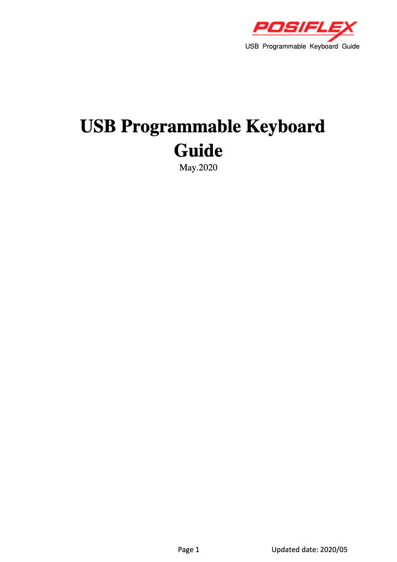 Imagen de la primera página del manual del dispositivo KP-560