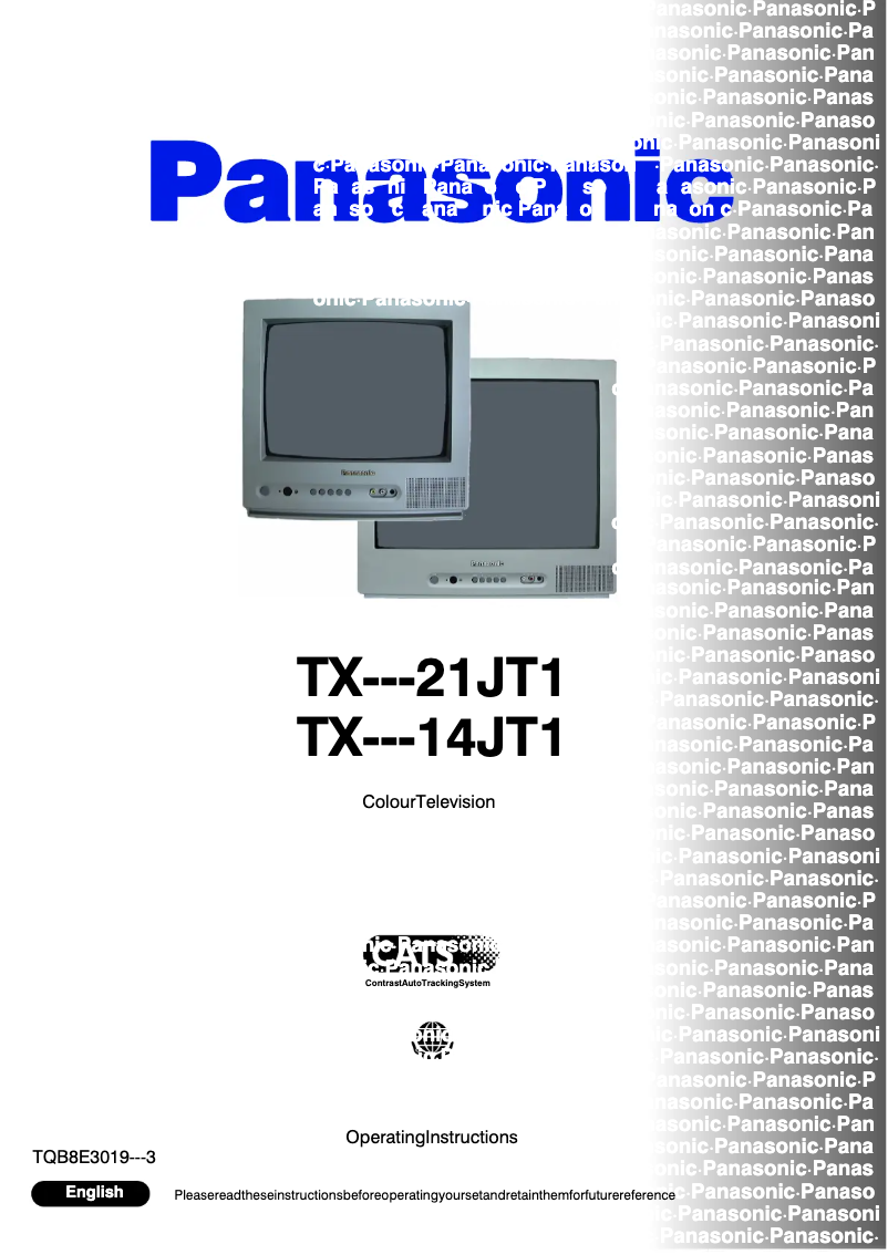 Página 1 del manual Manual de usuario Panasonic TX-14JT1