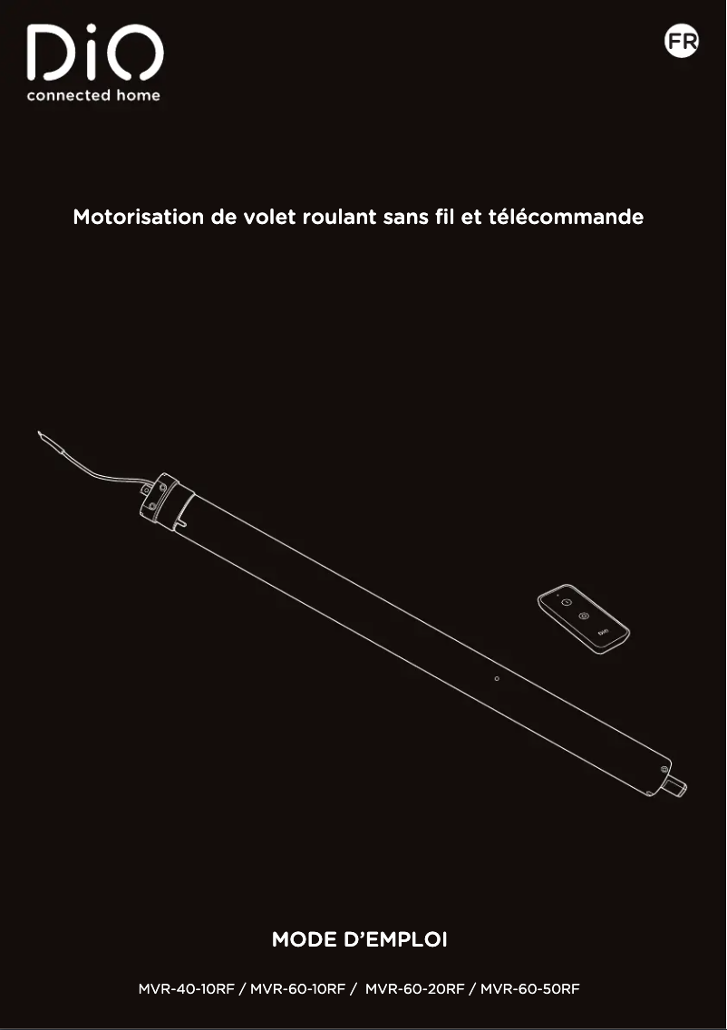 First page image of the manual for MVR-40-10RF