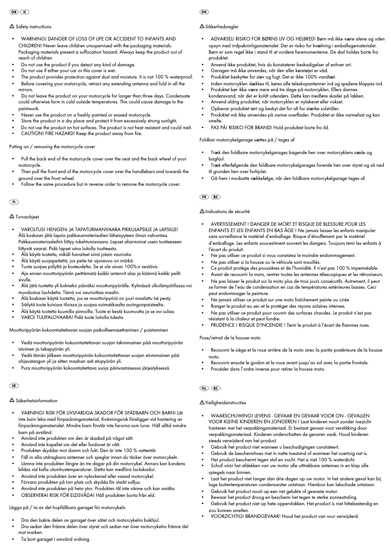 Page n°1 - Manuel utilisateur Crivit IAN 113046