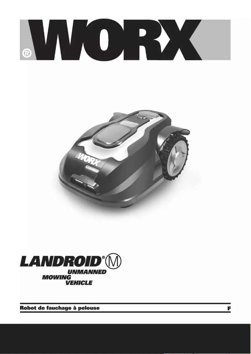 Page 1 de la notice Manuel utilisateur Worx Landroid M WR111Mi