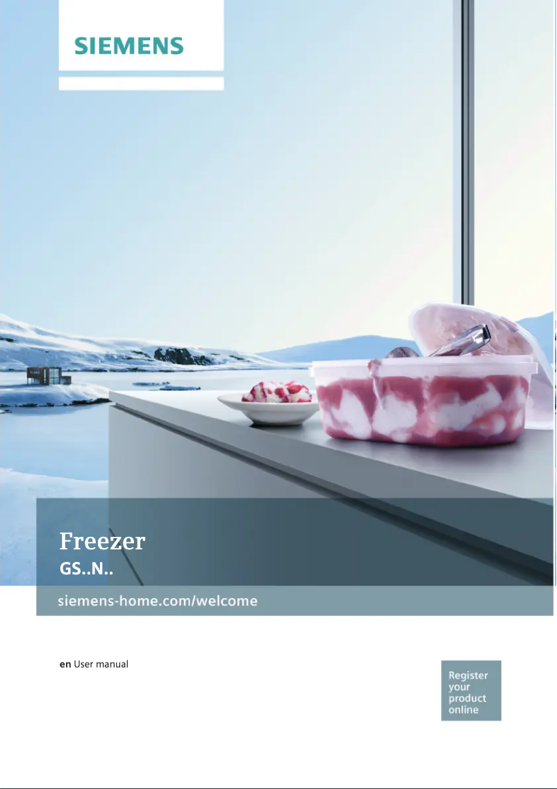 Page 1 de la notice Mode d'emploi Siemens GS29NVW30G