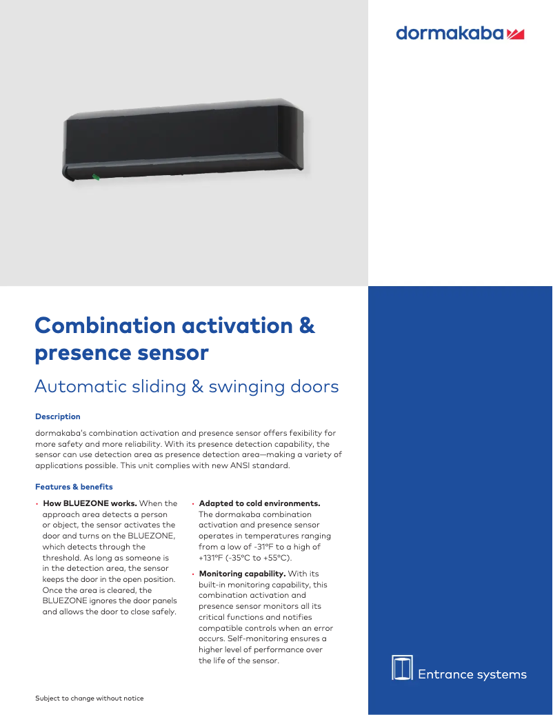 Image de la première page du manuel de l'appareil OA-FLEX T