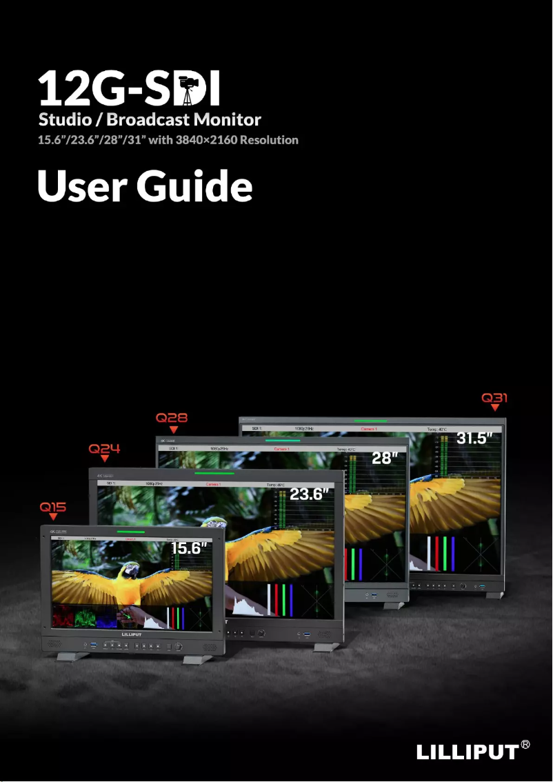 Page n°1 - Manuel utilisateur Lilliput Q28