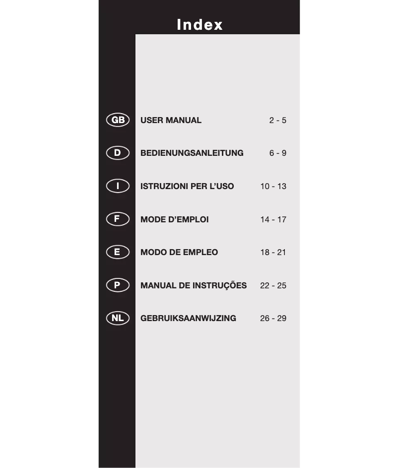 Image de la première page du manuel de l'appareil Easytip S3