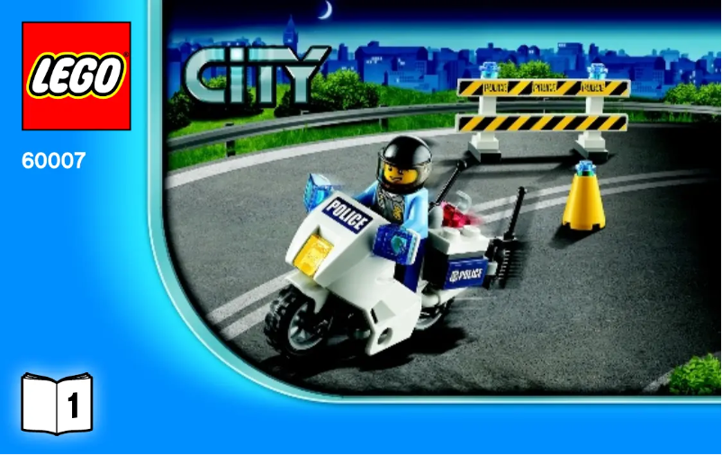 Page 1 de la notice Manuel utilisateur Lego High Speed Chase