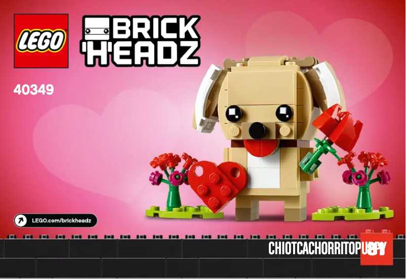 Page 1 of the manual User Manual Lego Brickheadz 40349