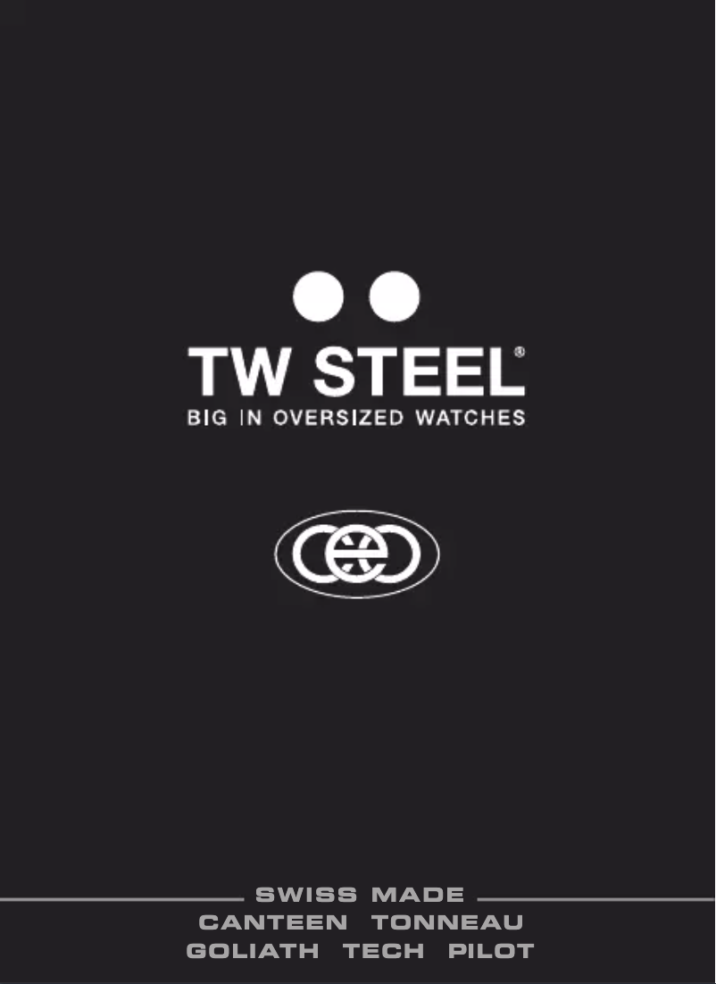Page n°1 - Manuel utilisateur TW Steel CE1014 CEO Canteen