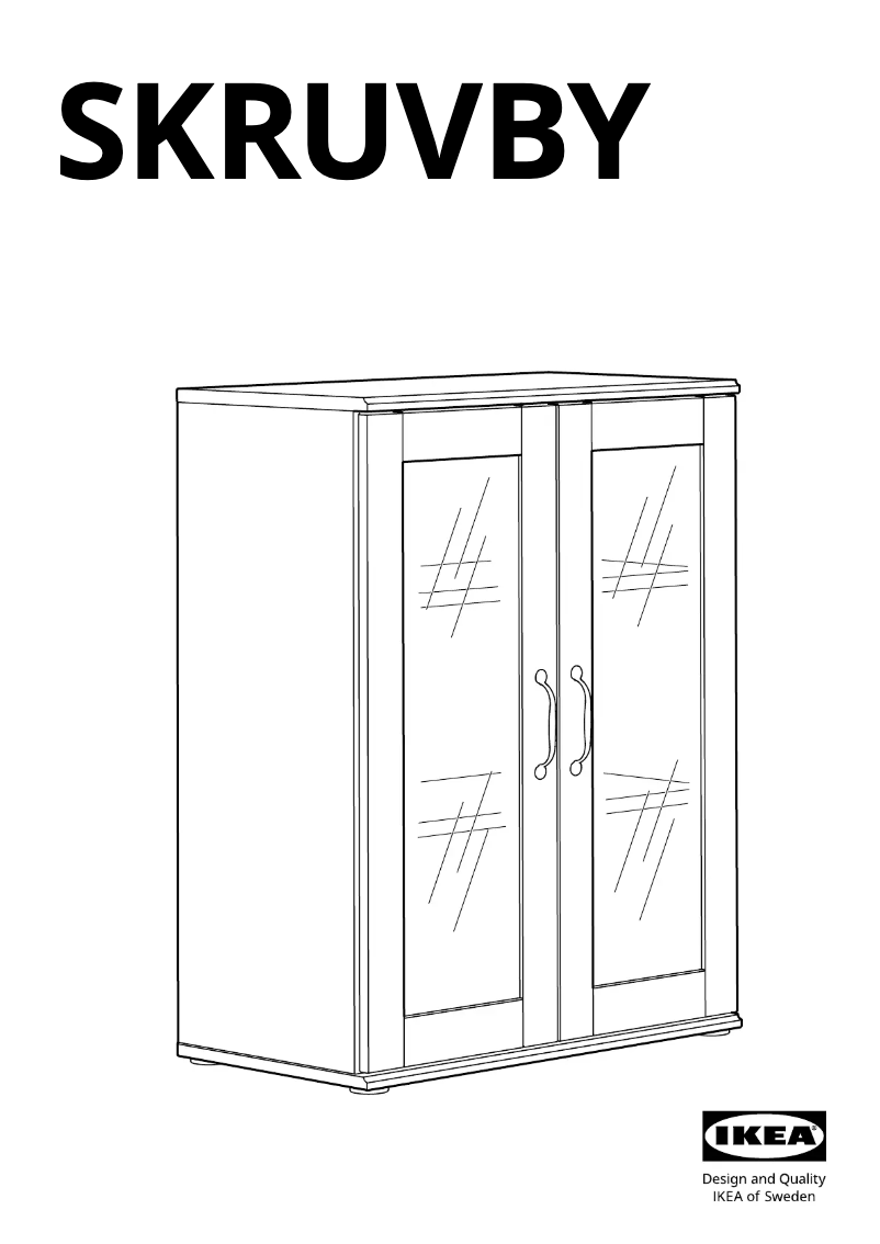 Imagen de la primera página del manual del dispositivo SKRUVBY 205.088.42