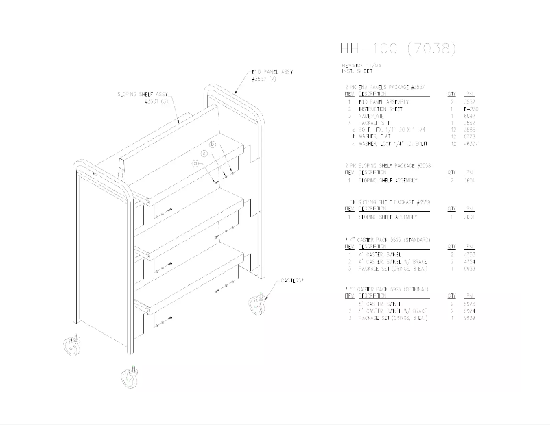 Page n°1 - Manuel utilisateur Da-Lite BK-214