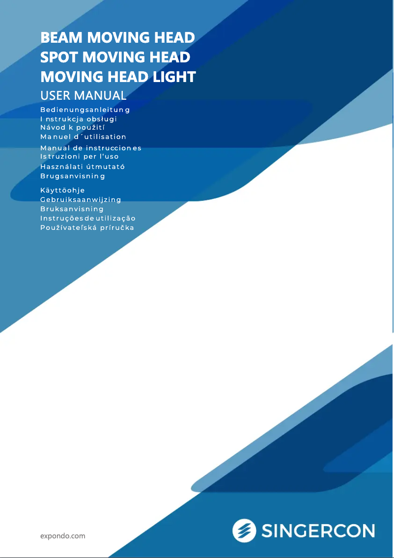 Image de la première page du manuel de l'appareil CON.LED-111