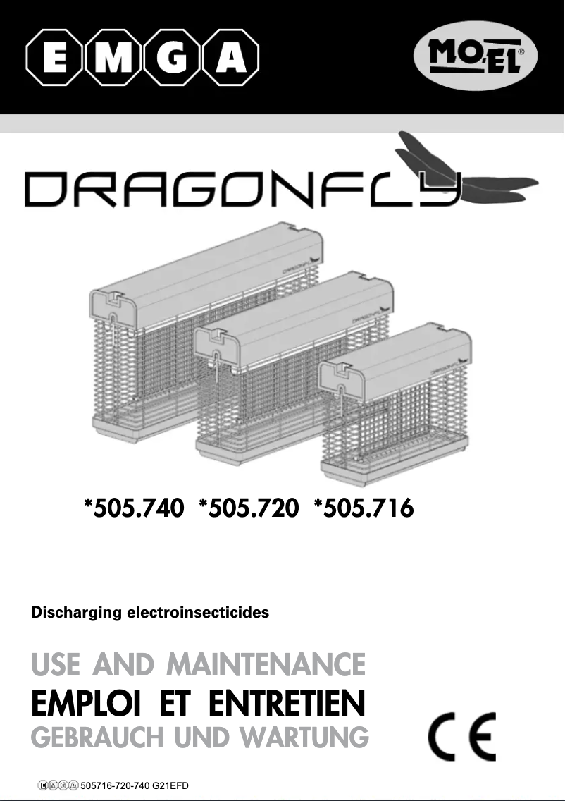 Image de la première page du manuel de l'appareil DragonFly 505740