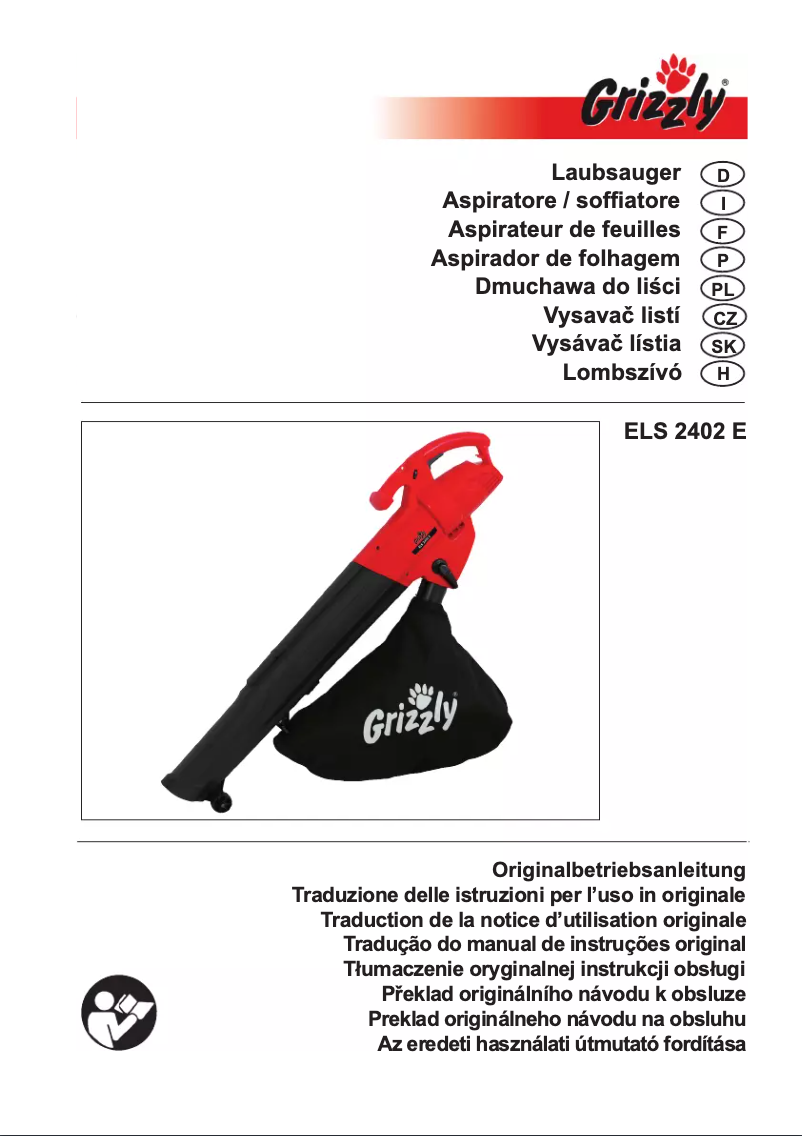 Image de la première page du manuel de l'appareil ELS 2402 E