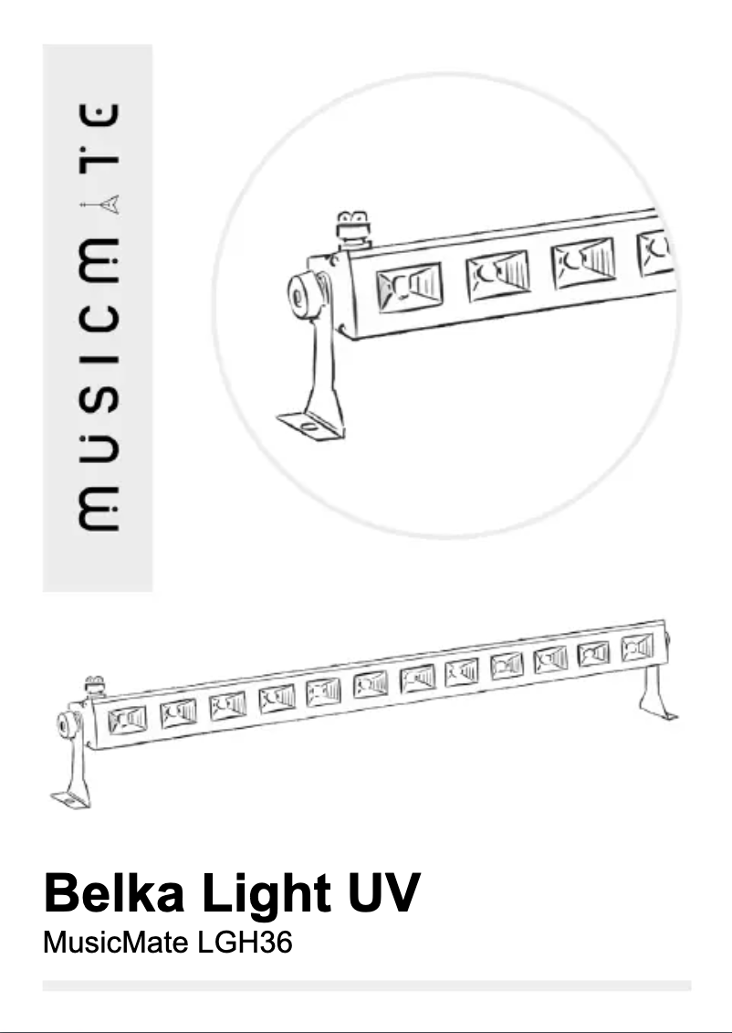 Image de la première page du manuel de l'appareil LGH36