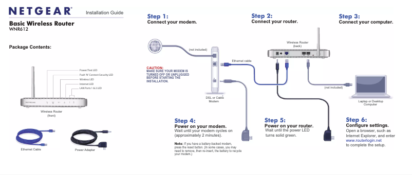 Page 1 de la notice Manuel utilisateur Netgear WNDR37AV