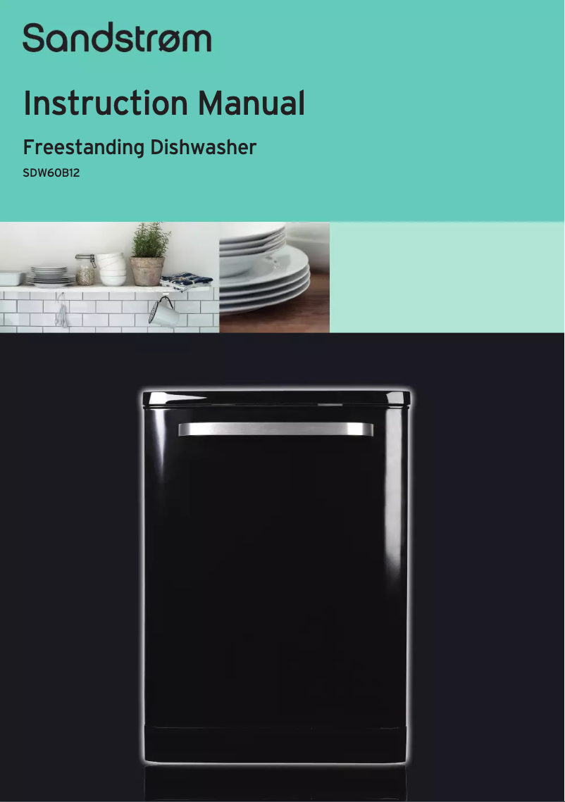 Page n°1 - Manuel utilisateur Sandstrøm SDW60B12