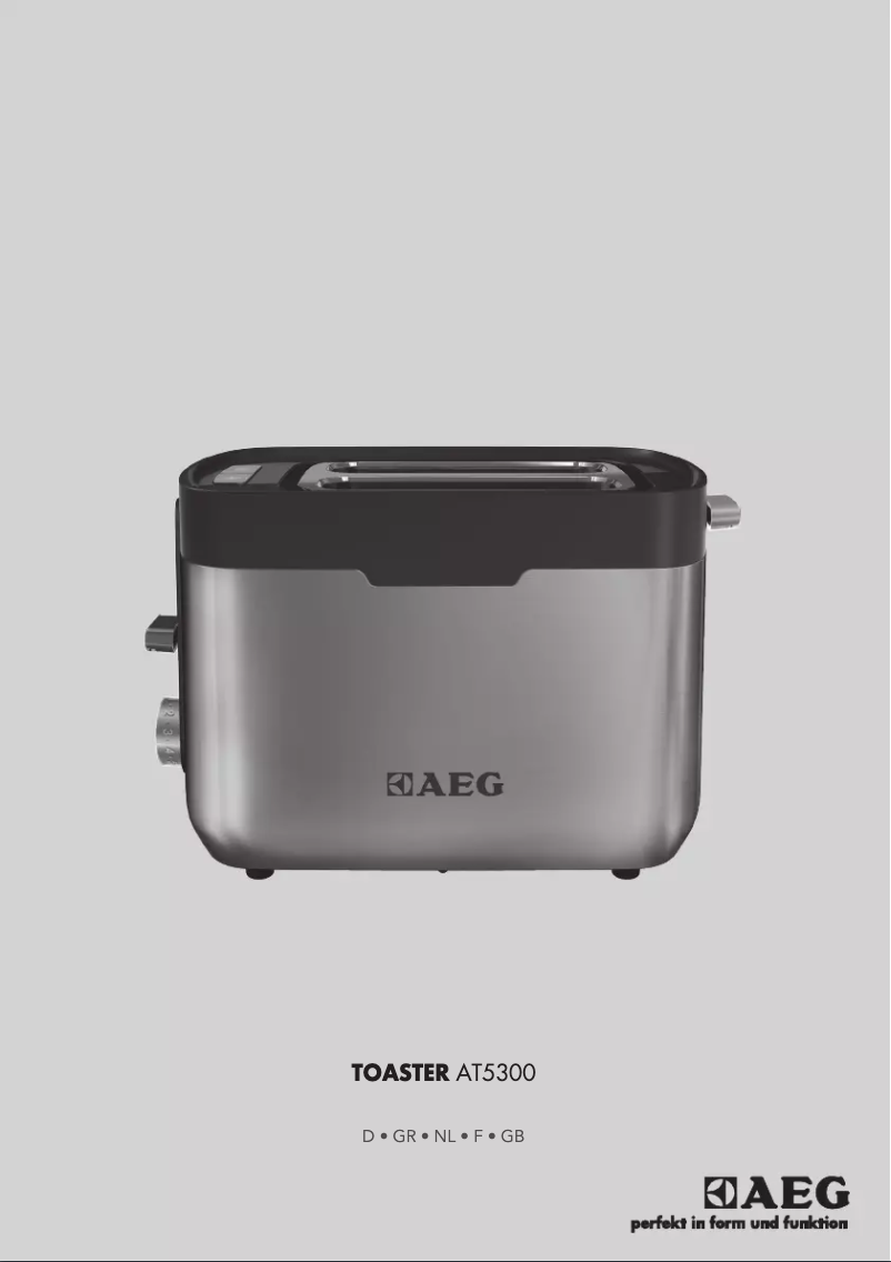 Page 1 de la notice Manuel utilisateur AEG AT5300