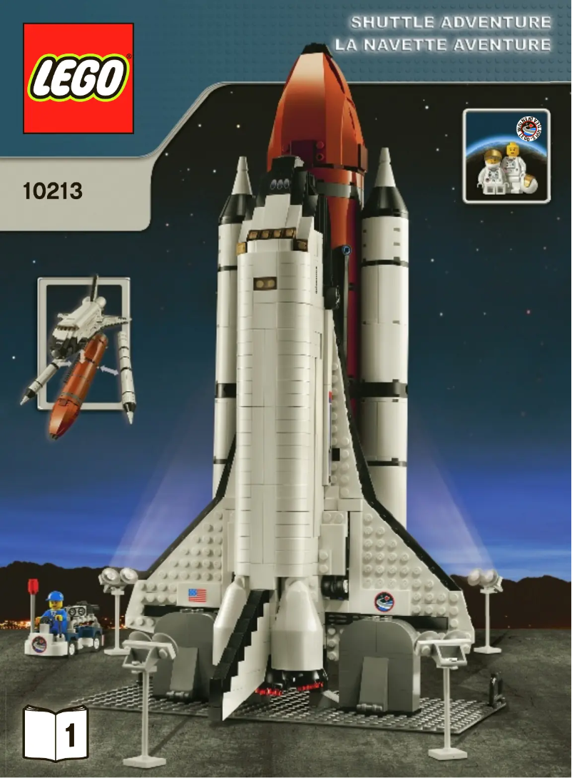 Page n°1 - Consignes visuelles Lego Creator 10213