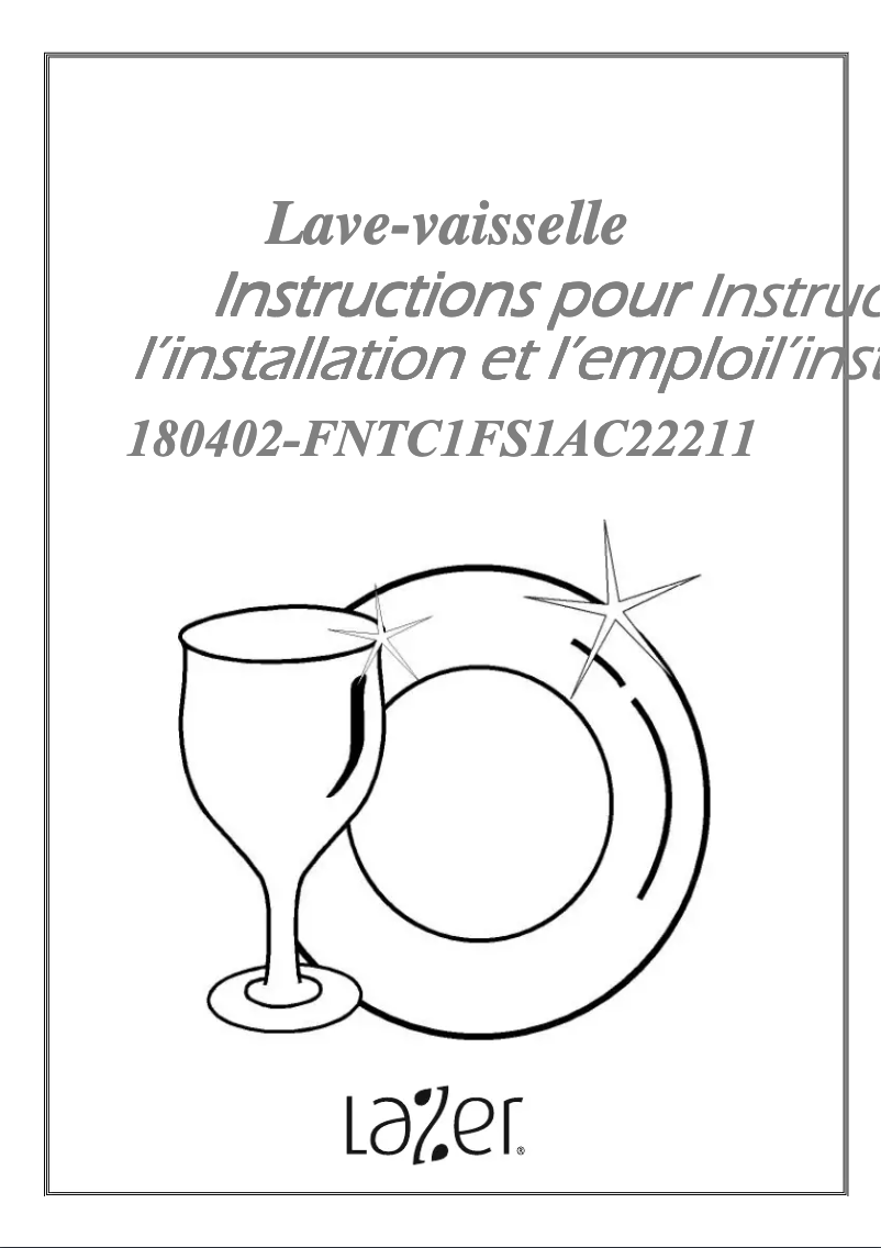 Page n°1 - Manuel utilisateur Lazer 180402-FNTC1FS1AC22211