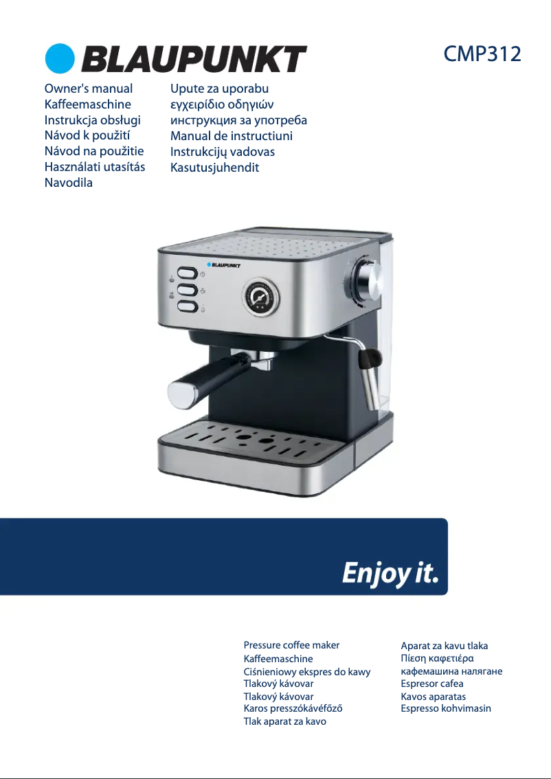 Página 1 del manual Manual de usuario Blaupunkt CMP312