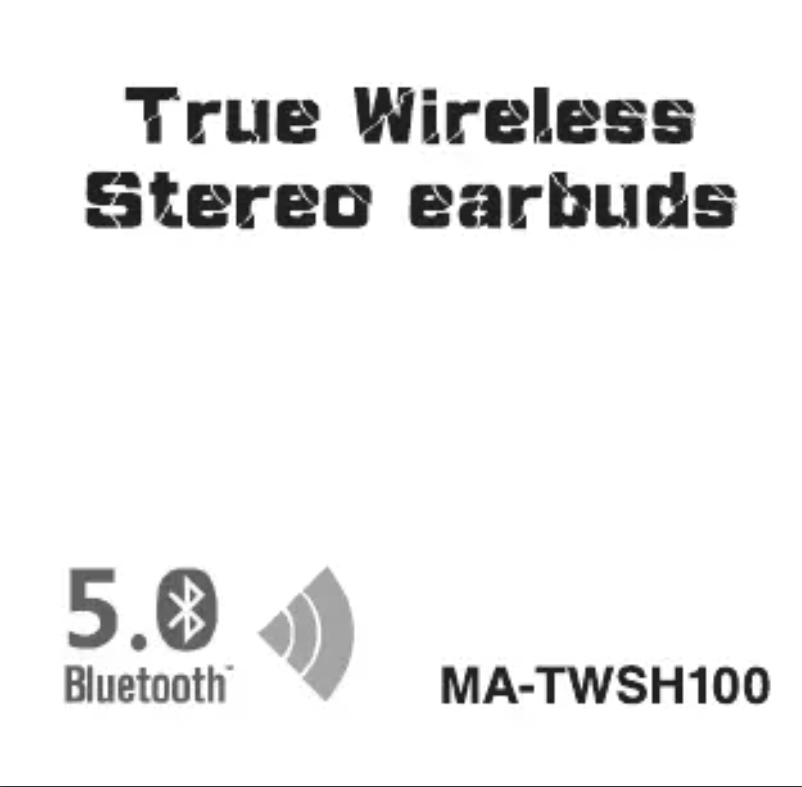 Page n°1 - Manuel utilisateur Moonki MA-TWSH100