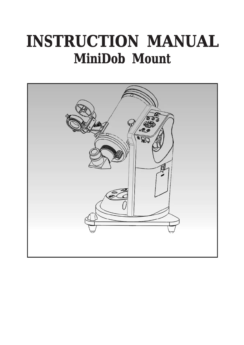 Page n°1 - Manuel utilisateur Sky-Watcher Virtuoso