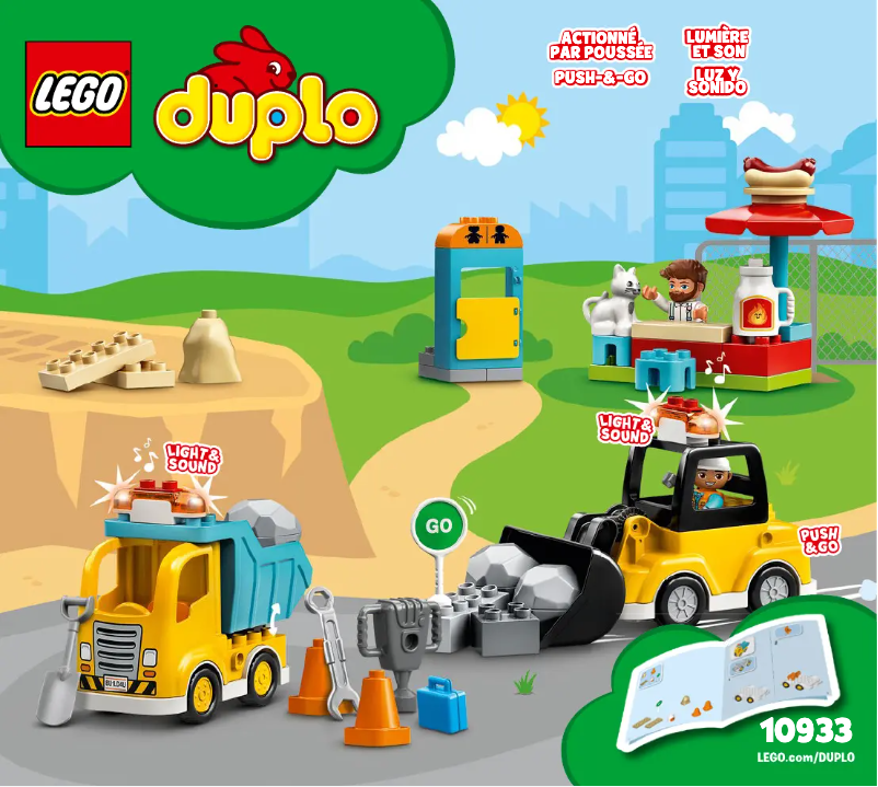 Page n°1 - Manuel utilisateur Lego Duplo 10933