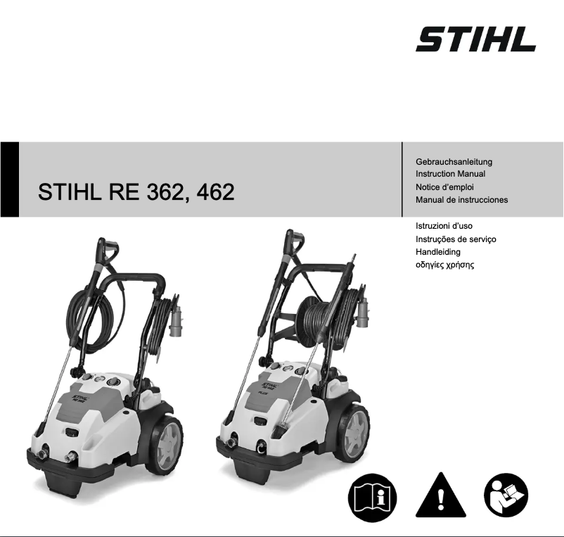 Page 1 de la notice Manuel utilisateur Stihl RE 362