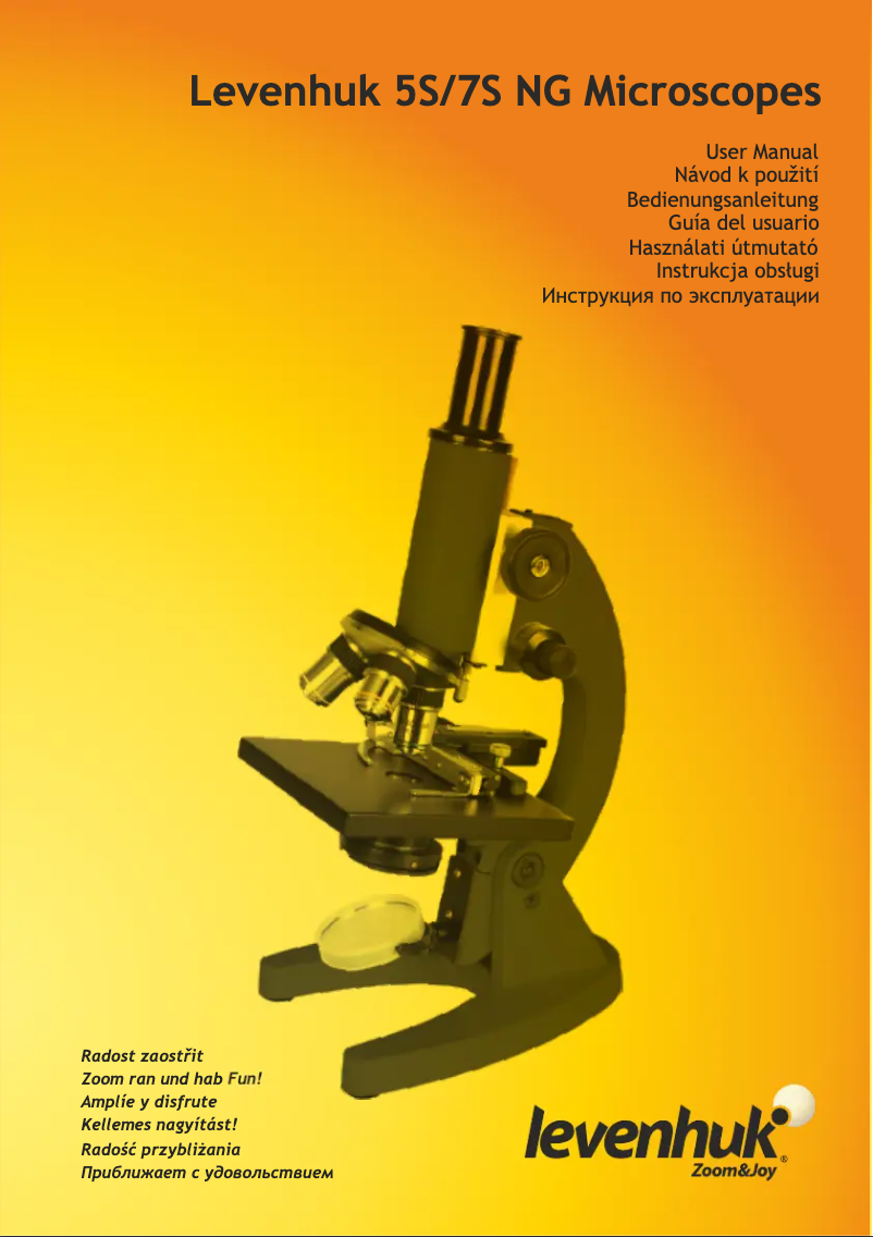 Page 1 de la notice Manuel utilisateur Levenhuk 5S NG