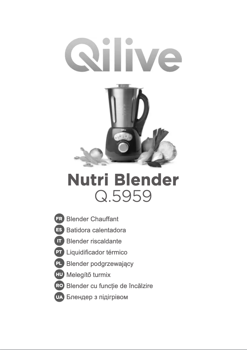 Page n°1 - Manuel utilisateur Qilive Q.5959